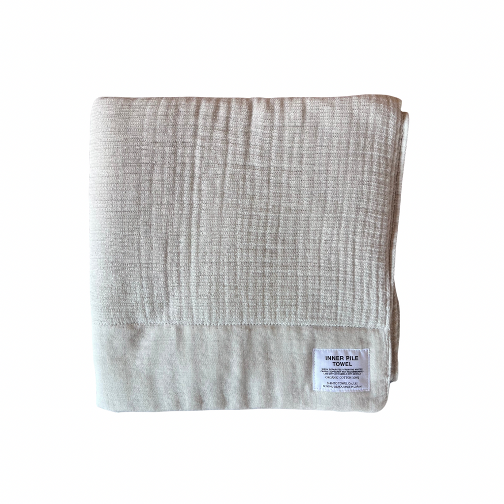 Shinto - Inner Pile Bath Towel - Ivory