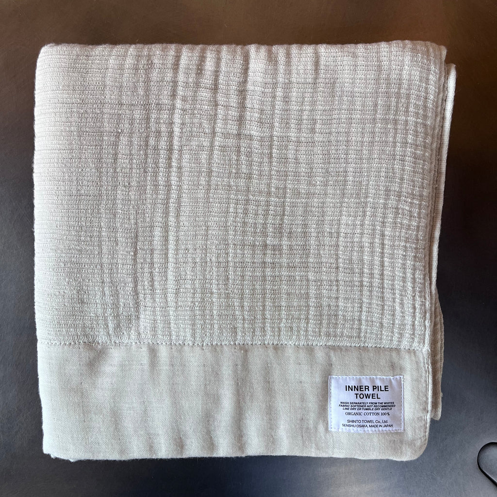 Shinto - Inner Pile Bath Towel - Ivory